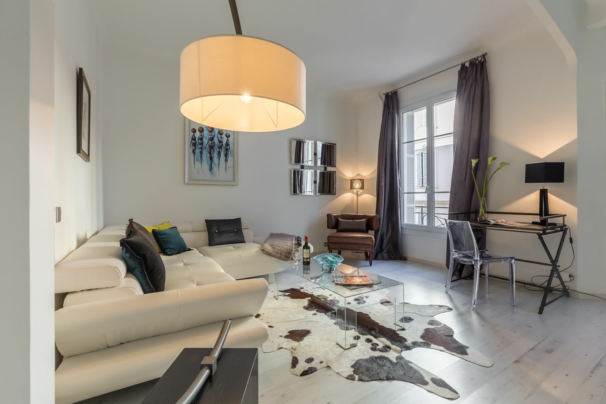 Centrally Located Modern 2 Bed Apartment In Cannes With Aircon And High Ceilings And Modern Design 696 外观 照片